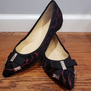 NWT Ivanka Trump pointed flats sz 9